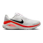 Nike Hardloopschoenen Nike Structure 26 Stabiliteitsschoen Heren-Wit,Neonrood