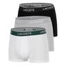 Boxershorts Courts 3er Pack Boxershort Heren-zwart, wit