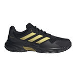 adidas Tennisschoenen adidas CourtJam Control 3 Allcourt schoen Heren-zwart, goud