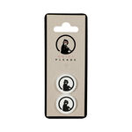 Quiet Please Toebehoren voor rackets Quiet Please Demper Verpakking 2 Stuks-Wit