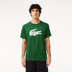 Lacoste Kleding Lacoste T-shirt Heren-Groen,Wit
