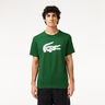 T-shirt Heren-Groen,Wit