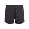 Training Icons 3 Stripes Knitted Shorts Meisjes - zwart, wit