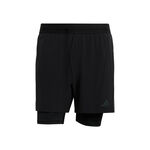 adidas Shorts adidas D4T 2In5 Shorts Heren-zwart