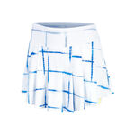 Lucky in Love Kleding Lucky in Love Shibori Plaid 13.5in Rok Dames-Wit,Blauw