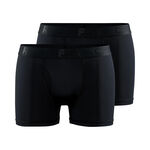 Craft Kleding Craft Core Dry 3-Inch Boxershort Verpakking 2 Stuks Heren-Zwart