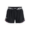 Tri Color Shorts Meisjes - zwart, 