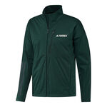 adidas Kleding adidas Terrex XPR Softshell Hardloopjas Heren-groen