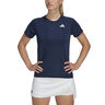Club T-shirt Dames - donkerblauw, 