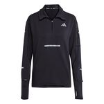 adidas Kleding adidas adi365 Warm Half-Zip Hardloopshirt Dames - zwart, 