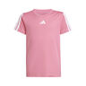 Training Essentials 3 Stripes T-shirt Kinderen - roze, wit