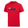 Logo T-shirt Heren-Rood,Donkerblauw