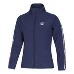 Quiet Please Kleding Quiet Please Rainbow Stroke Trainingsjack Dames-Blauw,Veelkleurig