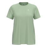 Odlo Kleding Odlo Zeroweight Chill-Tec Hardloopshirt Dames-salie