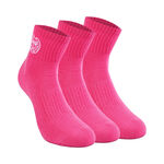 BIDI BADU Kleding BIDI BADU Anchor Ankle Move Tennissokken Verpakking 3 Stuks-Pink