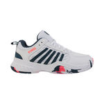 K-Swiss Tennisschoenen K-Swiss Court Express 2 Allcourt Schoen Kinderen-Wit,Petrolblauw