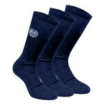 BIDI BADU Kleding BIDI BADU Don Carlito Crew Move Tennissokken Verpakking 3 Stuks-Donkerblauw,Wit