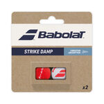 Babolat Toebehoren voor rackets Babolat Strike Damp Demper Verpakking 2 Stuks-Wit