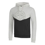 BIDI BADU Kleding BIDI BADU Lunis Lifestyle Sweater Met Capuchon Heren-Lichtgrijs,Zwart