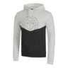 Lunis Lifestyle Sweater Met Capuchon Heren-Lichtgrijs,Zwart