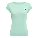 Diadora Tenniskleding Diadora Court T-shirt Dames-groen
