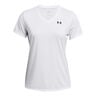 Tech Solid T-shirt Dames-wit