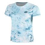 Lotto Kleding Lotto Tech IV D2 T-shirt Dames-Lichtblauw
