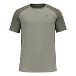 Odlo Kleding Odlo X-Alp Trail Hardloopshirt Heren-Kaki