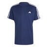 Training Essential Base 3 Stripes T-shirt Heren-Donkerblauw,Wit