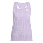 adidas Topje hardlopen adidas Adizero Singlet Hardloopshirt Dames-Mauve,Mauve
