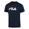 Logo T-shirt Heren-Donkerblauw,Wit