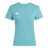 Adizero Essential Hardloopshirt Dames-Turkoois