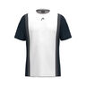 Club 25 Tech T-shirt Jongens - donkerblauw, wit