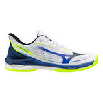 Mizuno Gravelschoen Mizuno  Wave Exceed Tour 7 Gravelschoen Heren - blauw, wit