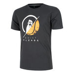 Quiet Please Kleding Quiet Please Endlessly 40:40 T-shirt Heren-Antraciet,Veelkleurig