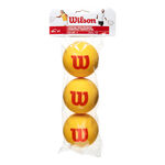 Wilson Starter Foam Balls 3er Stage 3 (rot)