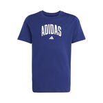 adidas Kleding adidas Colleg T-shirt Jongens-Donkerblauw