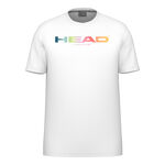 HEAD Kleding HEAD Rainbow T-shirt Heren-Wit