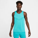 Nike Hardloopshirt Nike Stride Tank Hardloopshirt Heren-turkoois