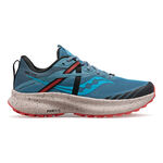 Saucony Hardloopschoenen Saucony Ride 15 TR Trailschoen Dames-Blauw,Zwart