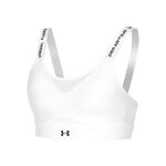 Under Armour Kleding Under Armour Infinity High Sport-bh Dames-Wit