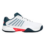 K-Swiss Tennisschoenen K-Swiss Hypercourt Express 2 Gravelschoen Heren-Lichtgrijs,Donkerblauw