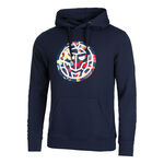 BIDI BADU Kleding BIDI BADU Wild Arts Chill Sweater met capuchon Heren - donkerblauw, veelkleurig