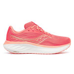 Saucony Hardloopschoenen Saucony Ride 18 Neutrale Schoen Dames-Koraal,Oranje