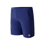 Fila Kleding Fila Santana Shorts Heren-Donkerblauw,Wit