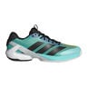 adizero Ubersonic 5 Allcourt schoen Heren-mint, zwart