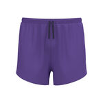 Odlo Kleding Odlo Zeroweight 3in Split Hardloopshorts Heren-paars