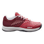 Wilson Tennisschoenen Wilson Kaos Comp 3.0 Allcourt Schoen Dames-Donkerrood,Rood