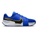 Nike Tennisschoenen Nike Zoom GP Challenge Pro Gravelschoen Heren-Blauw,Geel