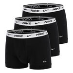 Nike Boxershort Nike Essential Cotton Stretch Trunk Boxershort - Verpakking 3 stuks Heren-zwart, wit